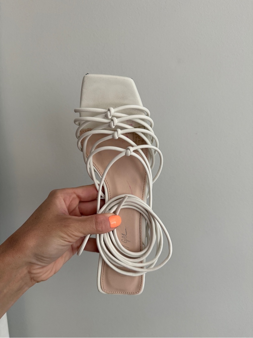 Nasty Gal Knotted Tie Heels - Picture 6 of 6